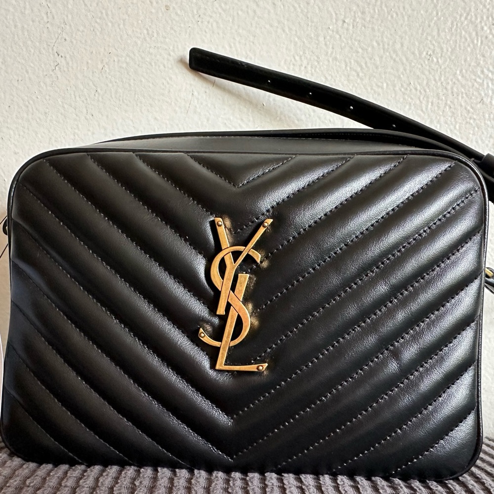 SOLD at IG Shopperluxofficial YSL Black Camera Bag